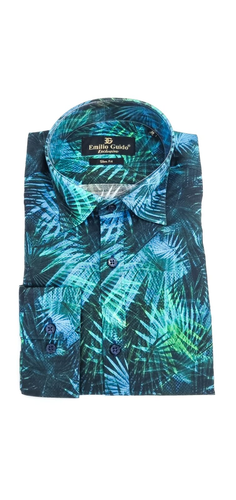 Chemise Fleurie Manches Longues