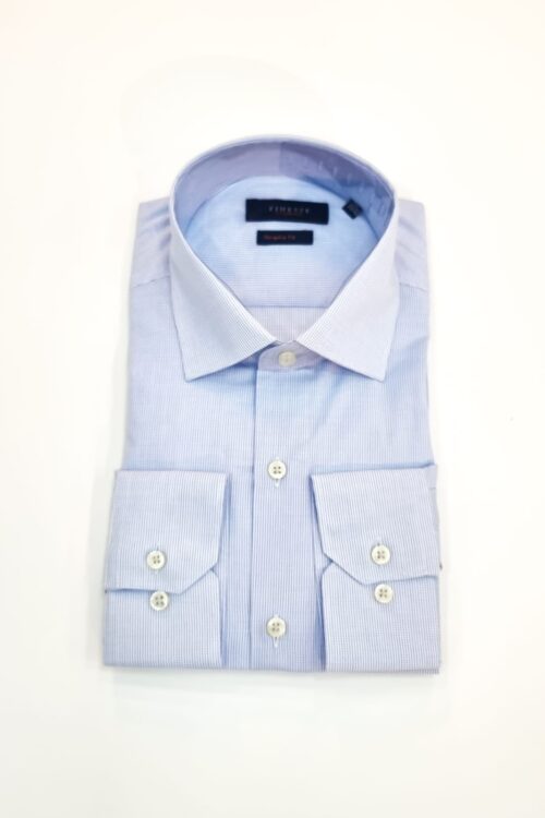 Chemise Bleu Ciel Manches Longues