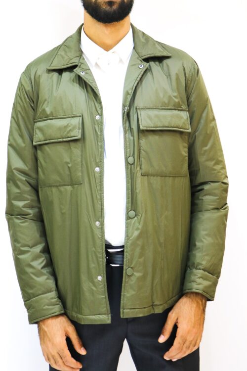 Blouson imperméable vert