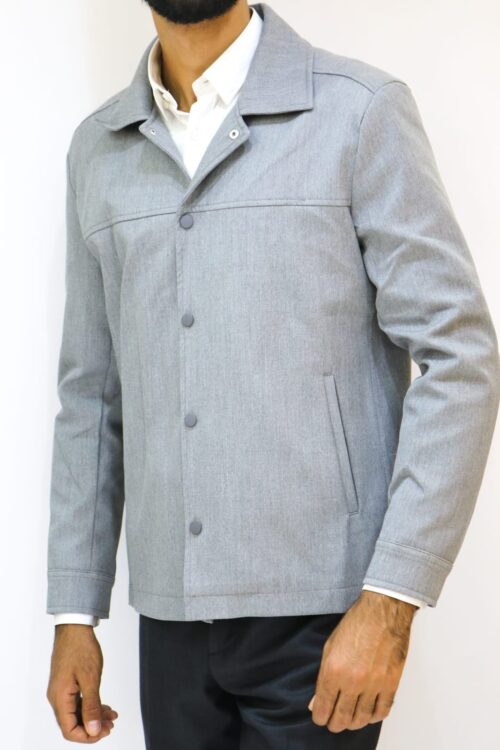 Blouson Gris Clair