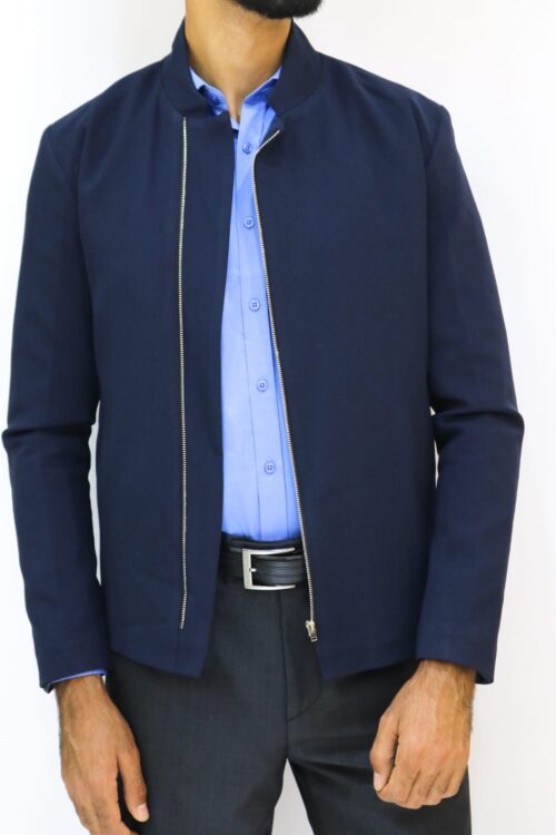 Blouson Bleu Foncé