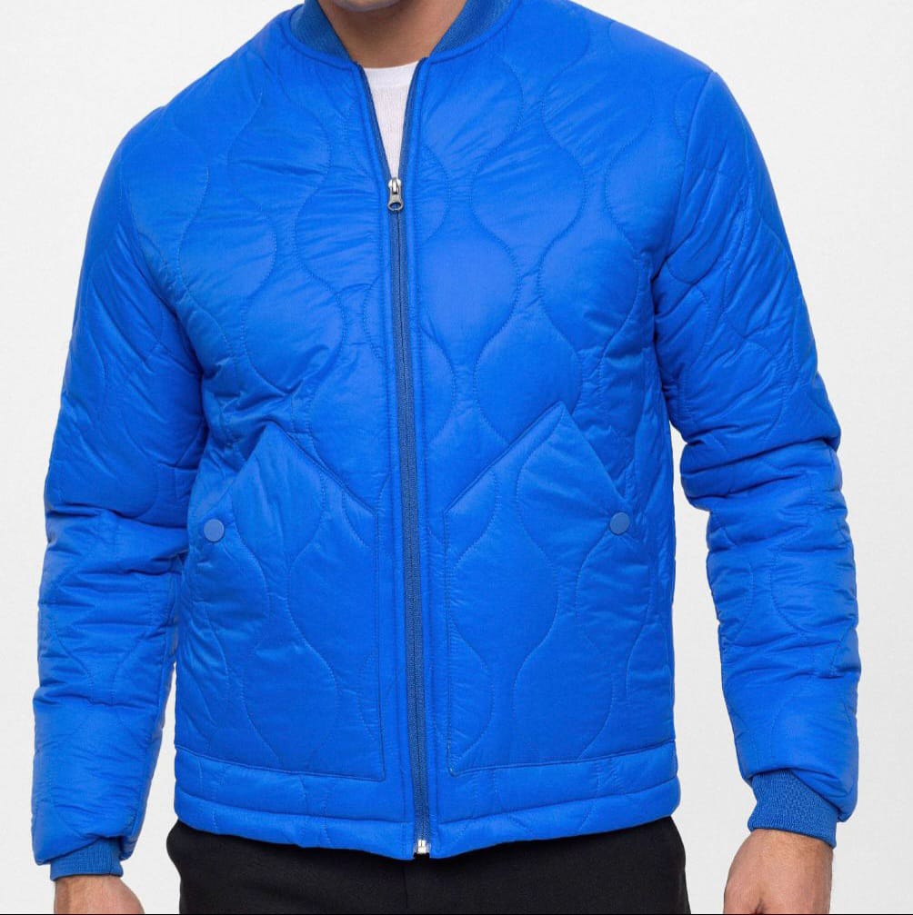 Blouson Imperméable Bleu