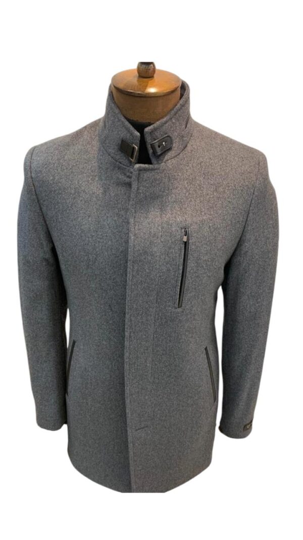 Caban  cachemire gris – Image 2