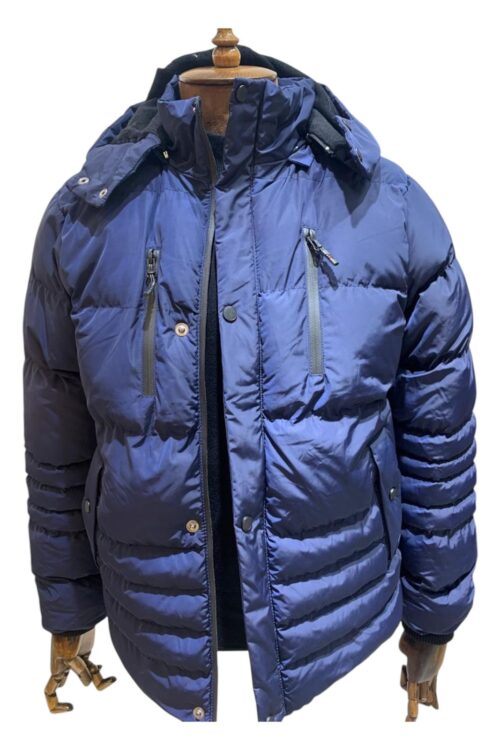 Blouson bleu imperméable