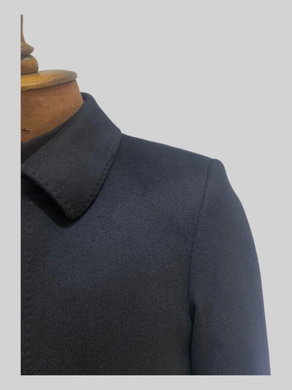 Manteau  cachemire noir – Image 2