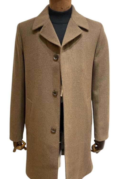 Manteau  cachemire beige