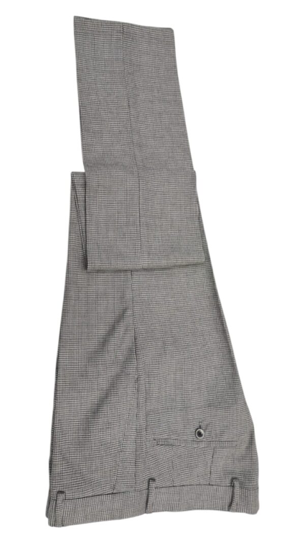 Costume Gris à Petit Carreaux- 3 Pièces – Image 5