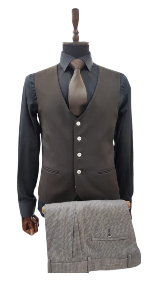 Costume Gris Marron – Image 4