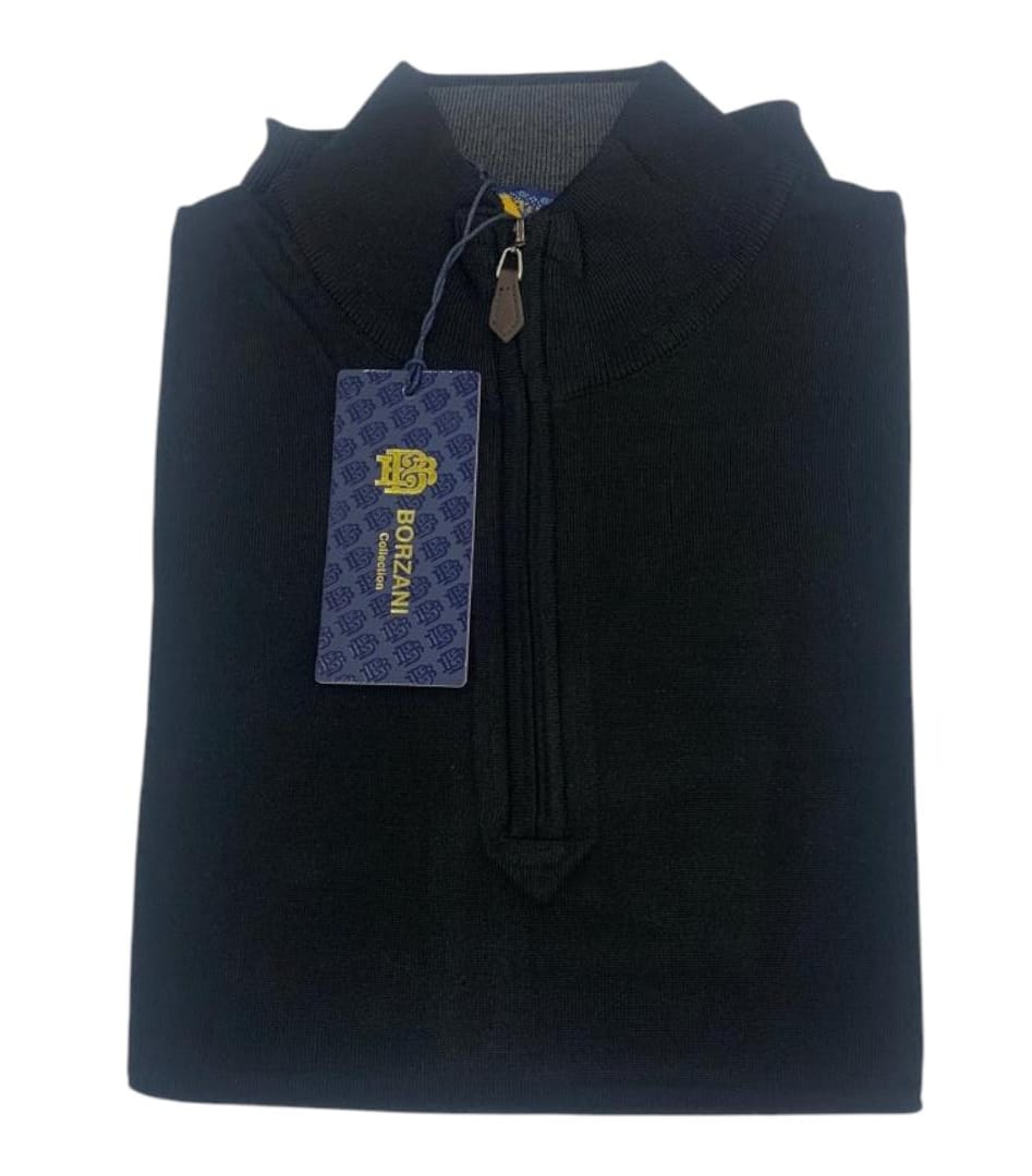 Pull Fermeture zippée Noir