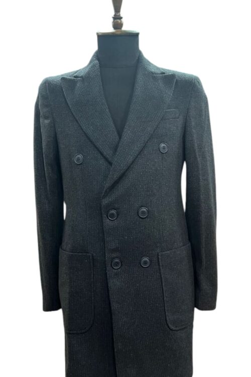 Manteau Gris Noir