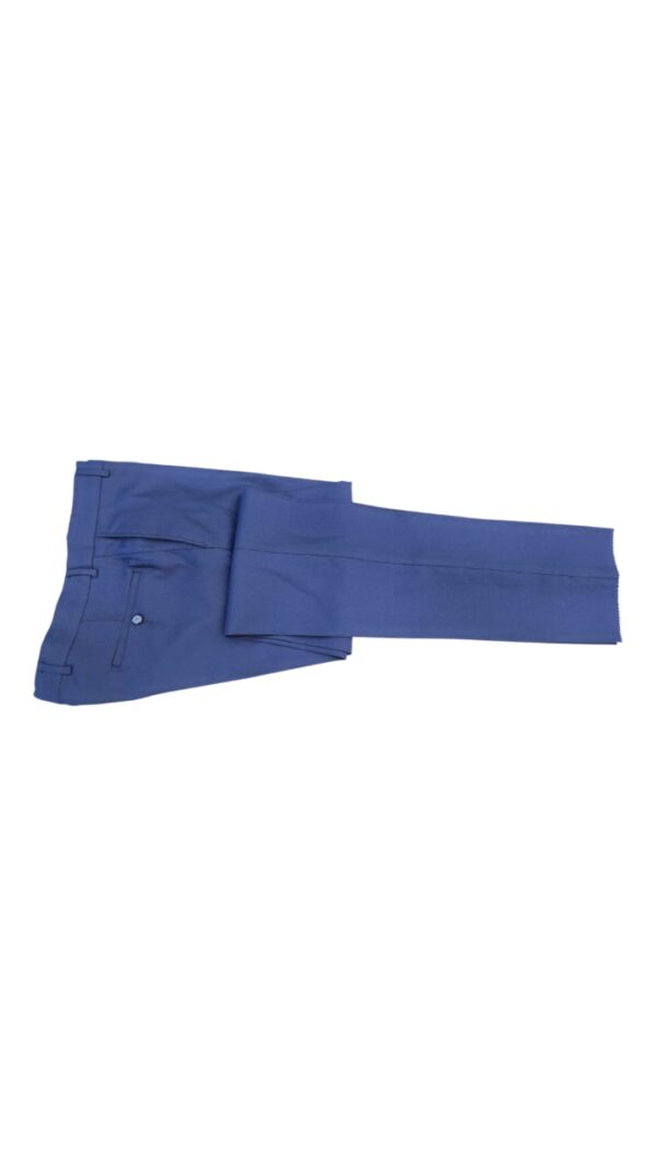Costume Croisé Bleu Marine - 2 Pièces – Image 4
