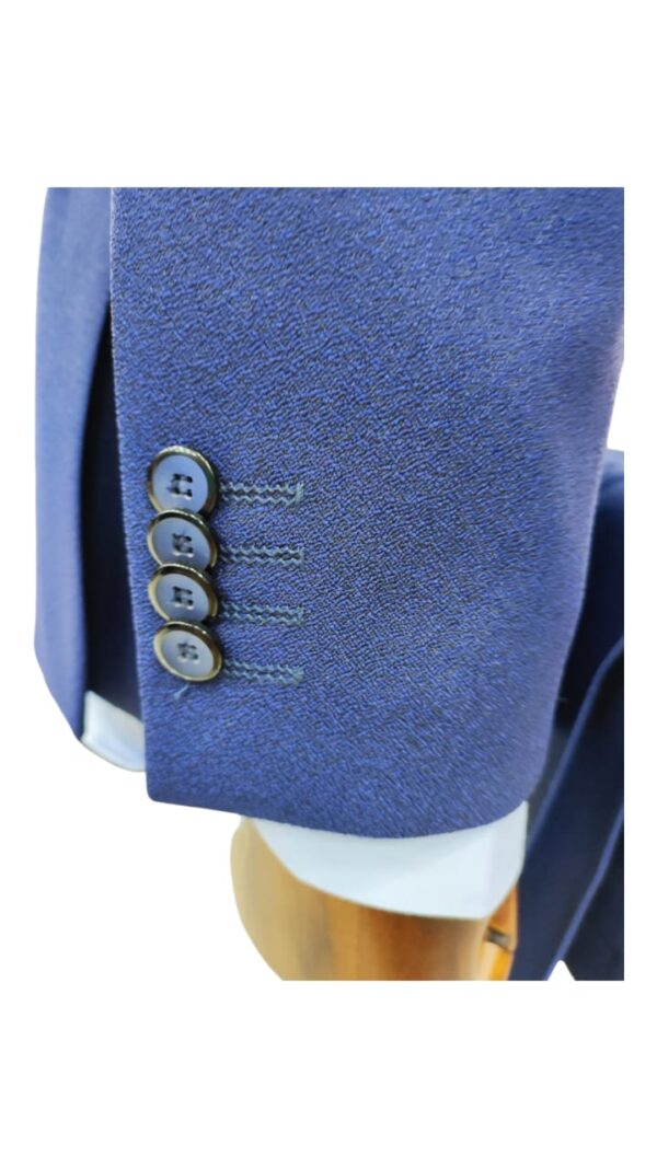 Costume Croisé Bleu Marine - 2 Pièces – Image 3