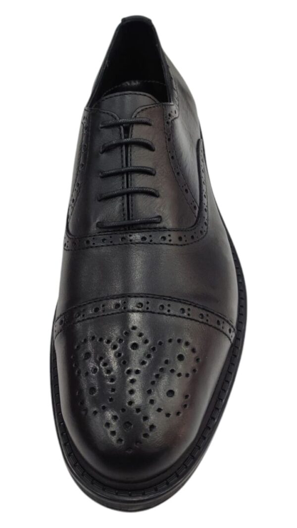 Chaussure Noir En Cuir – Image 3