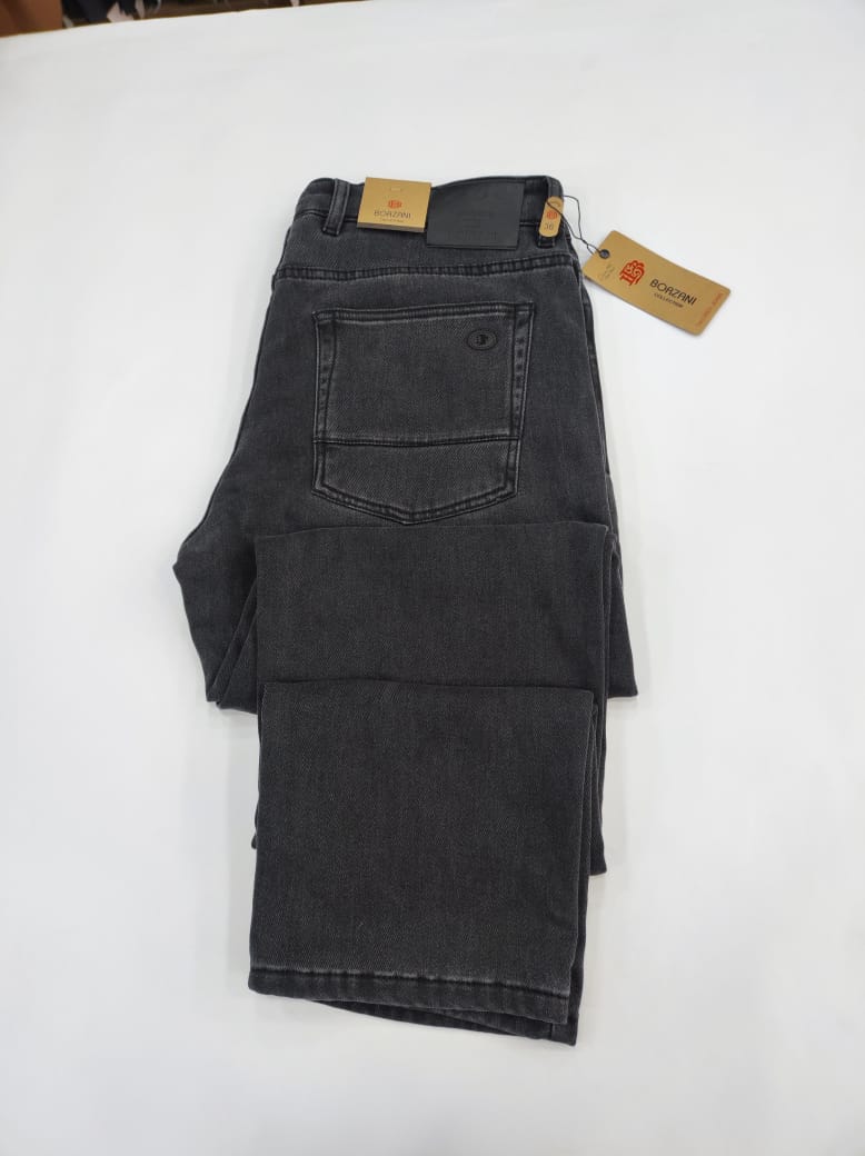 Pantalon En Jean Gris