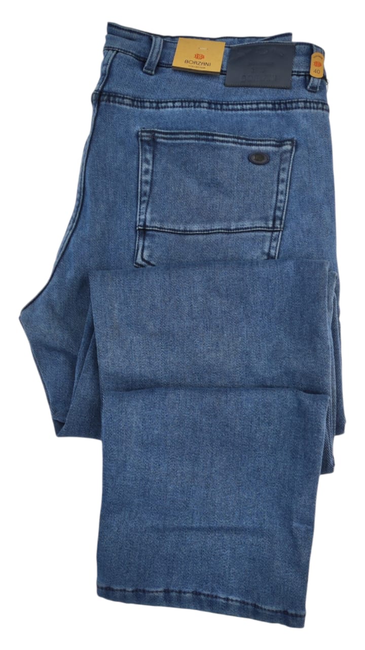 Pantalon En Jean Bleu Clair