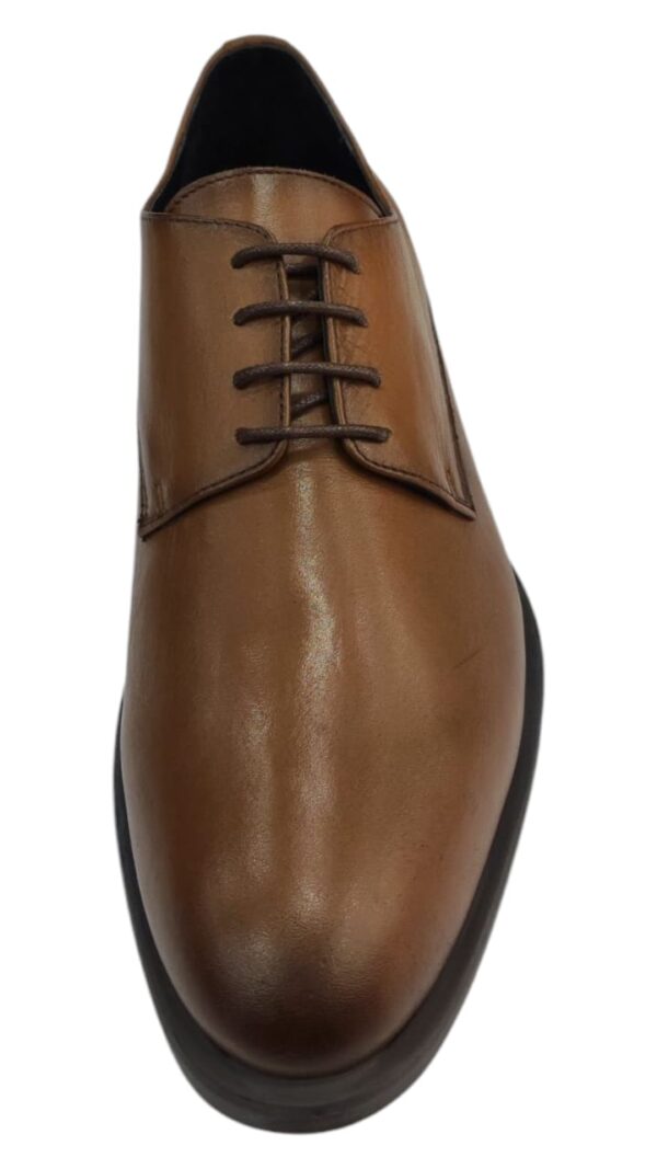 Chaussure Tabac En Cuir – Image 3
