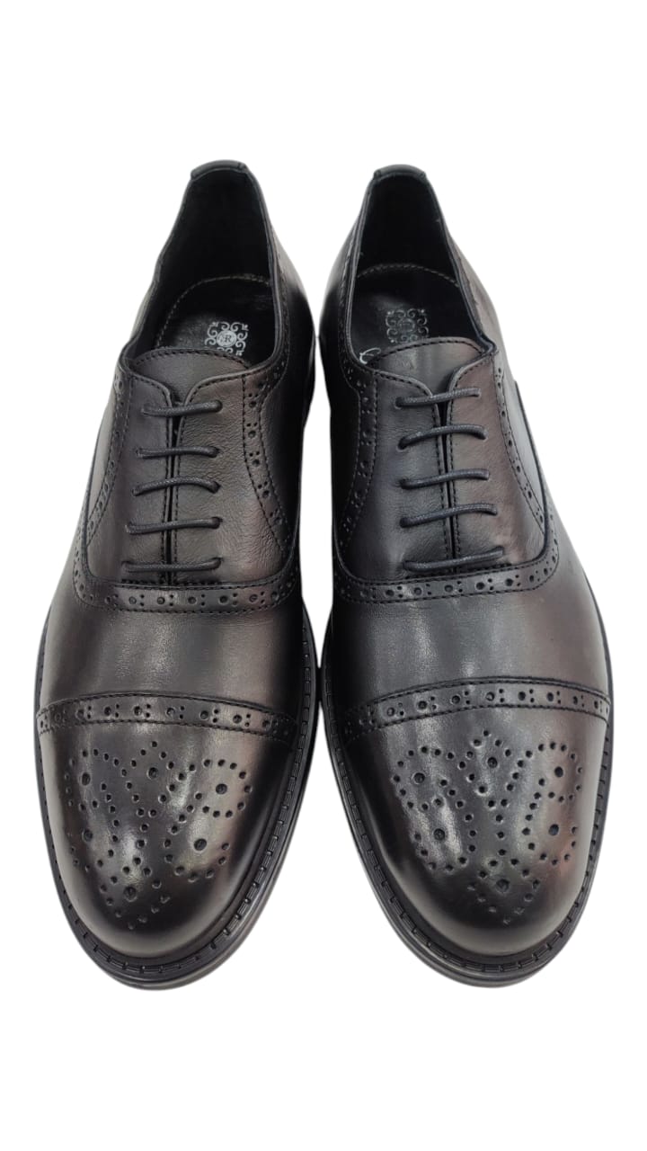Chaussure Noir En Cuir