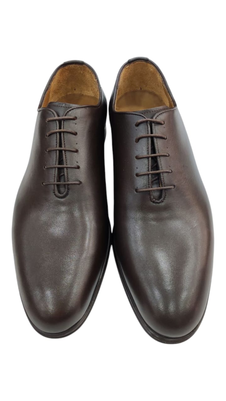 Chaussure Marron En Cuir