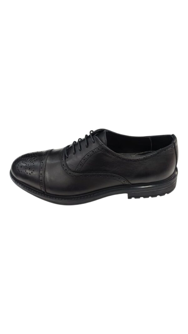Chaussure Noir En Cuir – Image 2