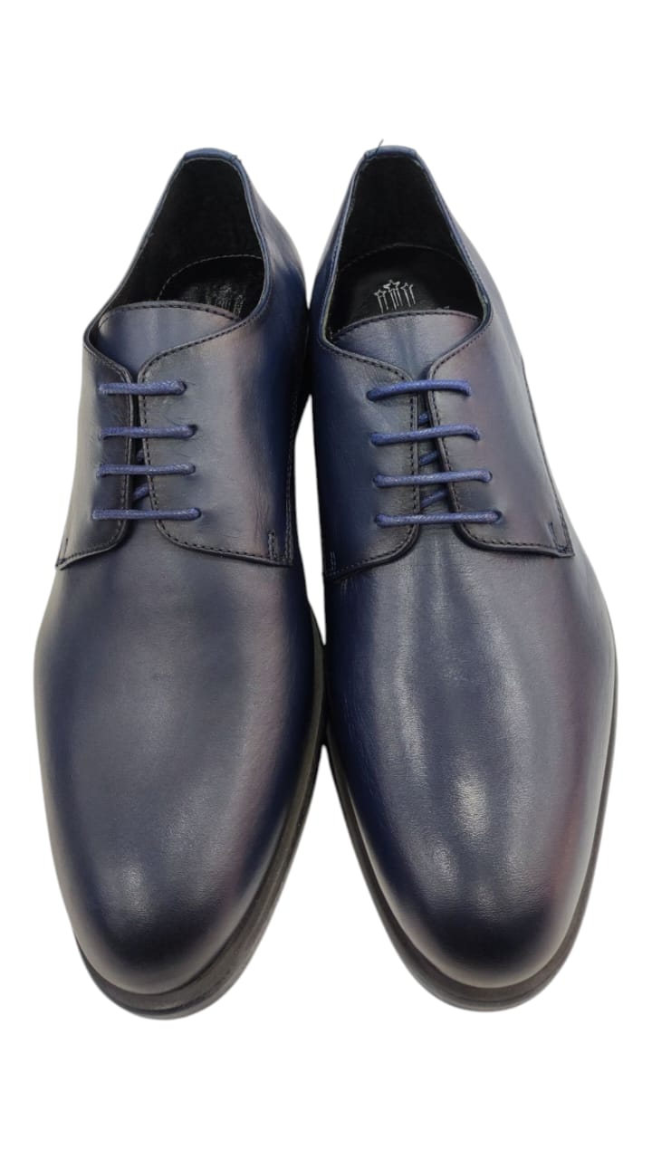 Chaussure Bleu Lisse