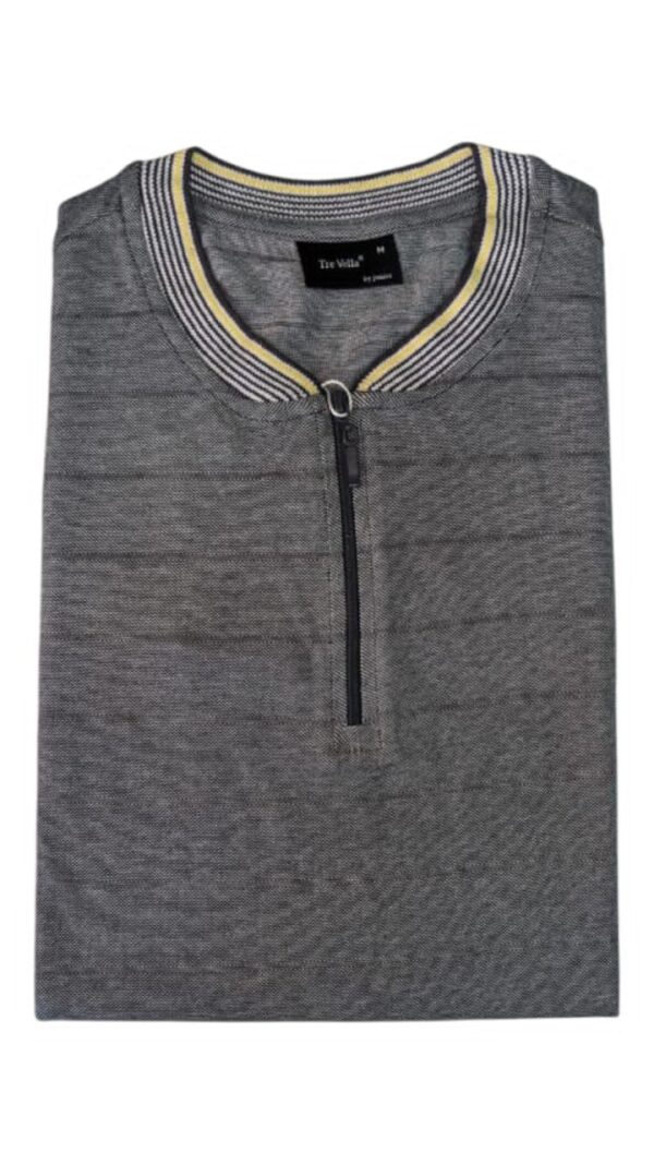 Polo Gris Foncé – Image 4