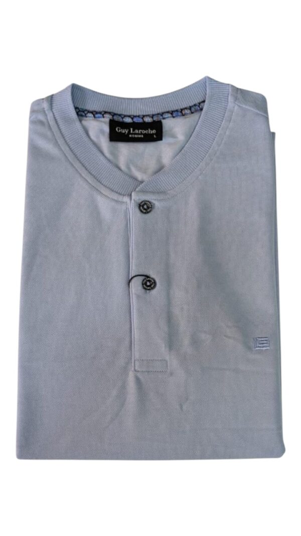 Polo Gris Clair – Image 4