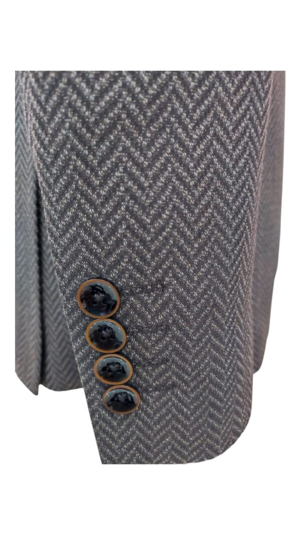 Veste Chevron Marron – Image 3