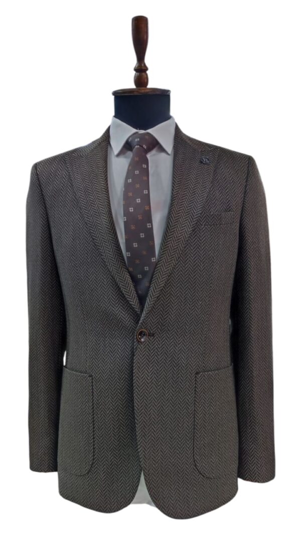 Veste Chevron Marron