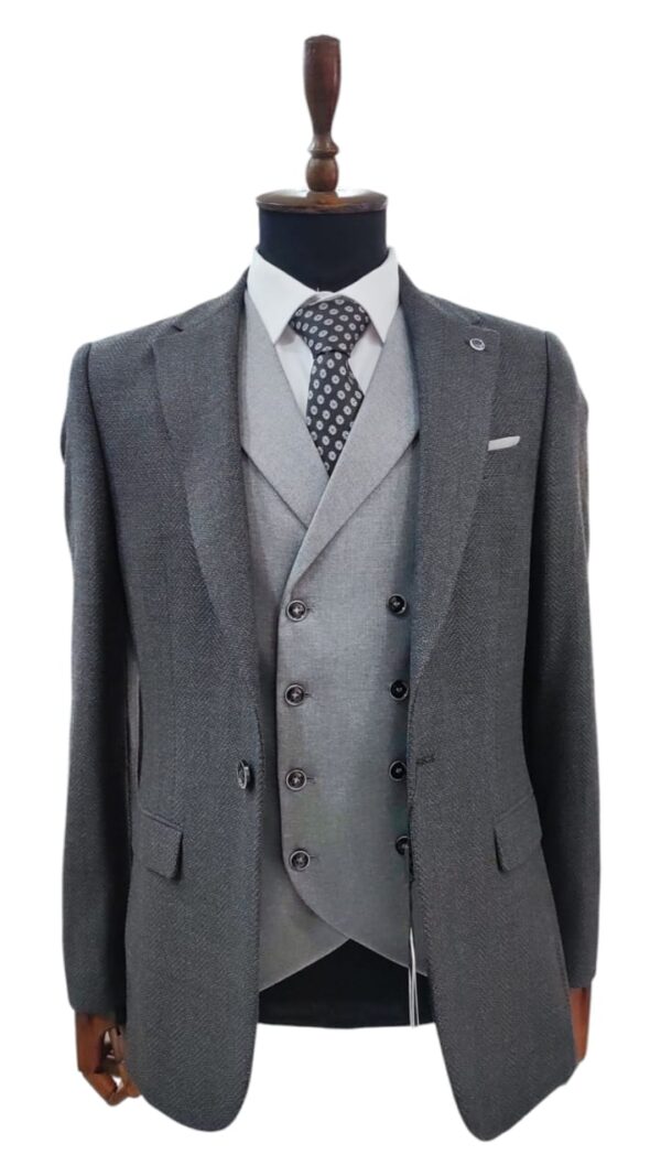 Veste Chevron Gris
