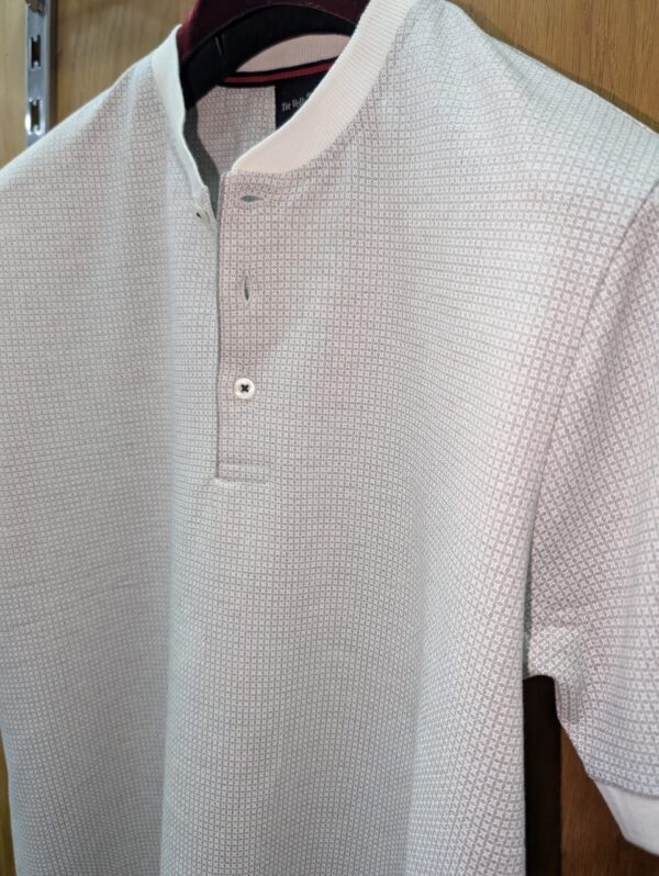 Polo Gris Blanc – Image 3
