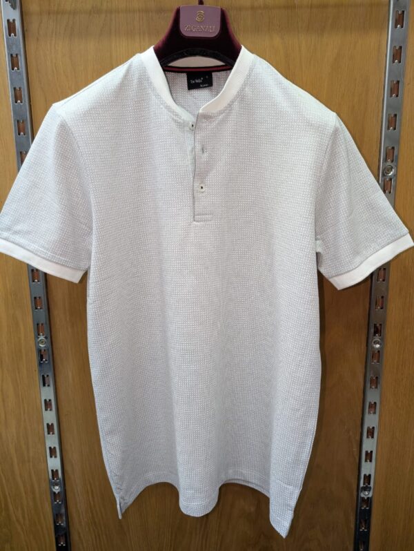 Polo Gris Blanc – Image 5