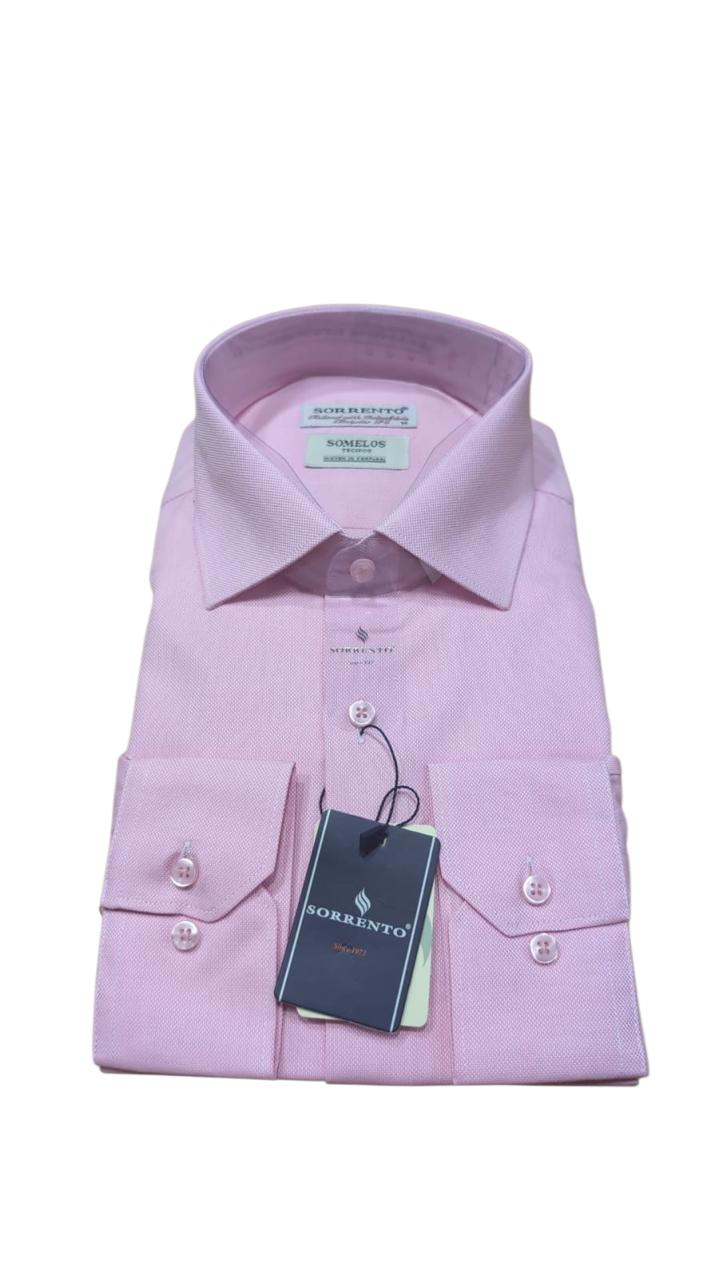 Chemise Rose Piqué
