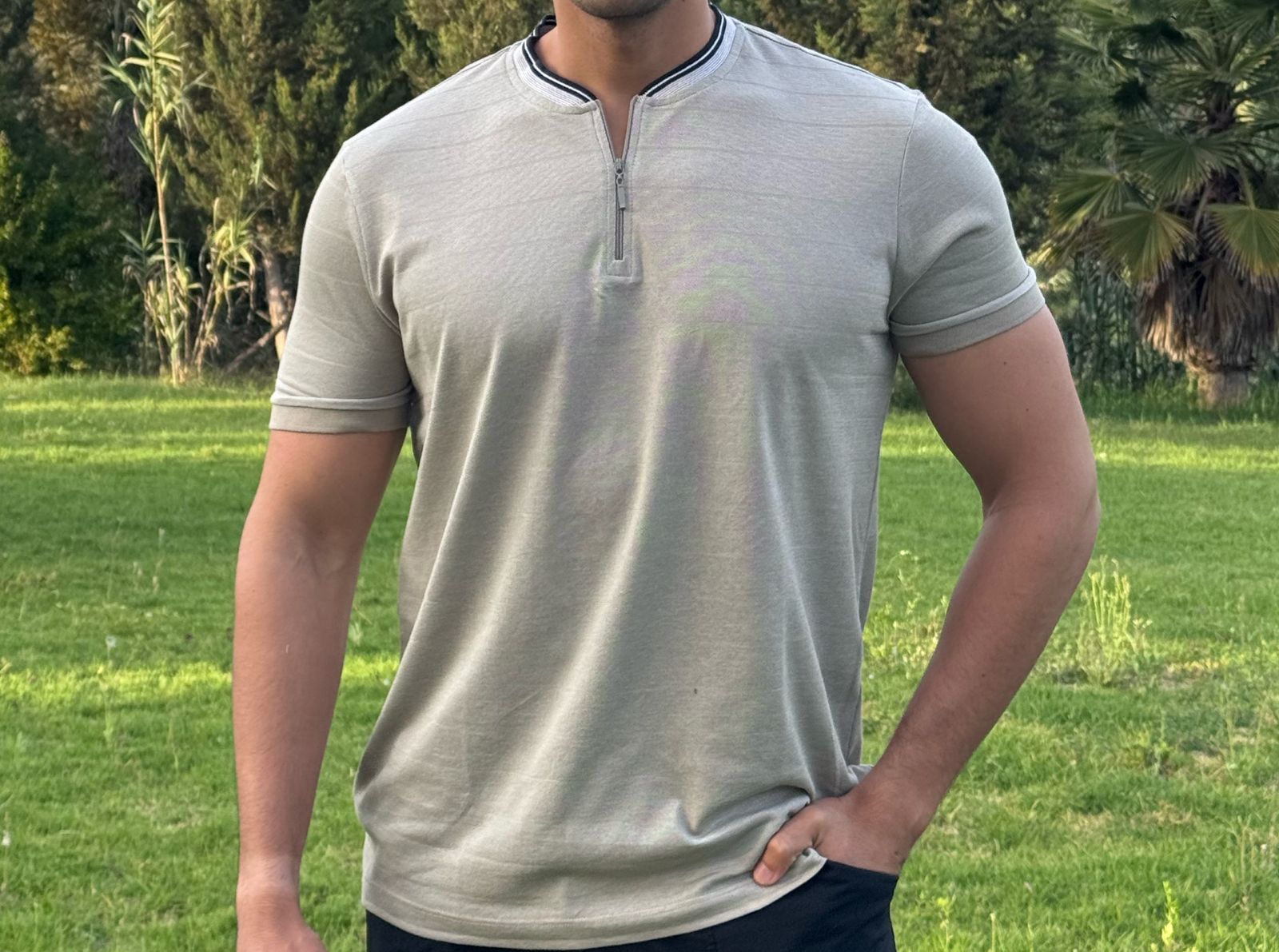 Polo Beige Clair