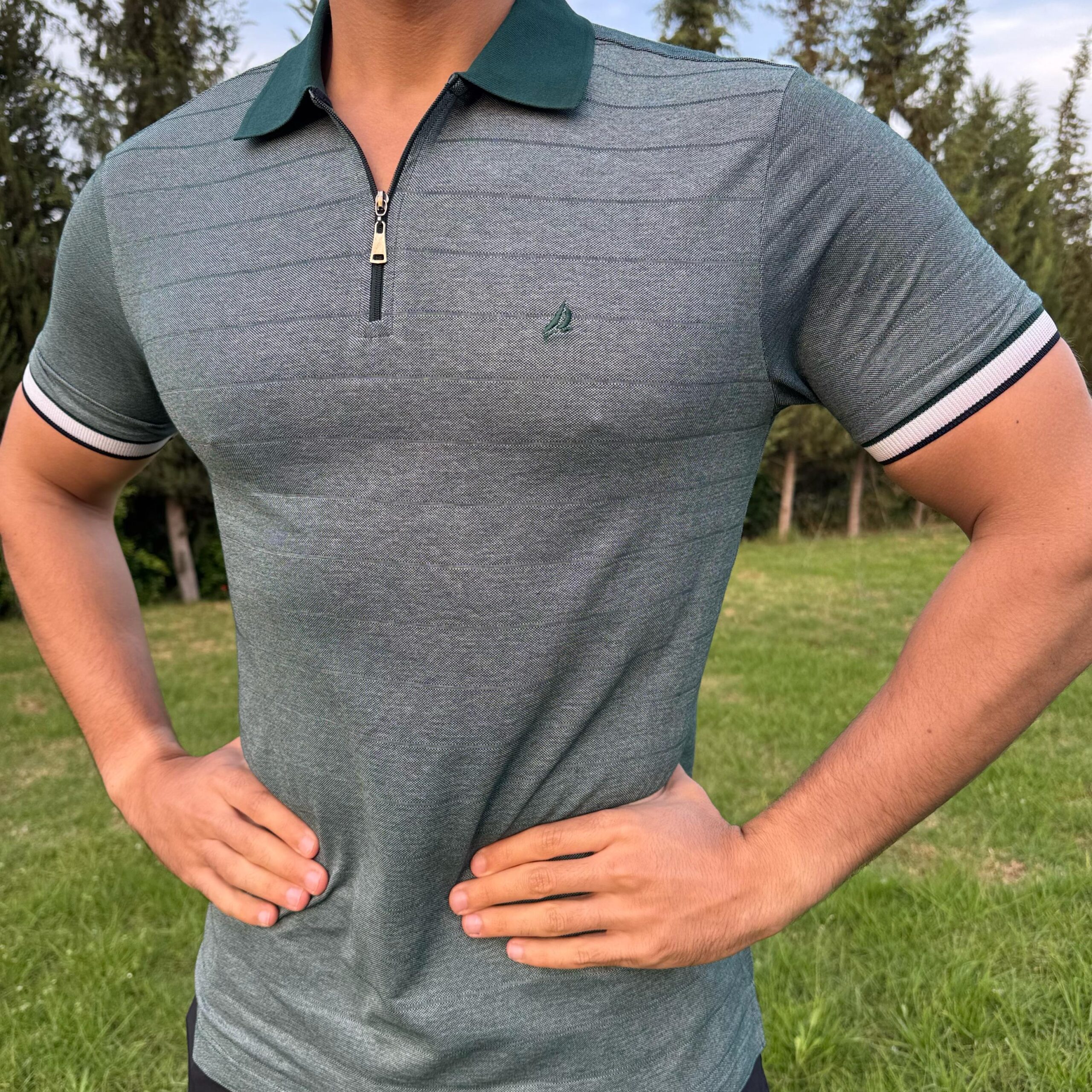 Polo Vert Foncé
