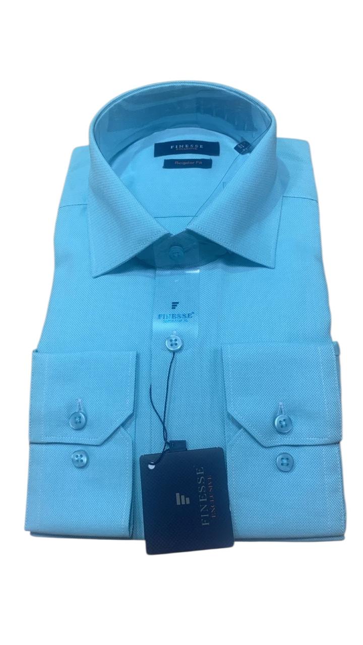 Chemise Bleu Piqué