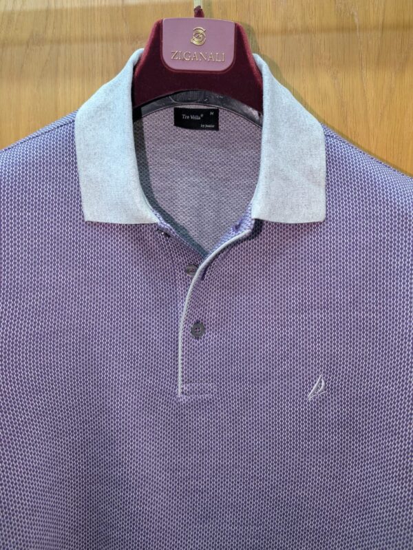 Polo Violet Gris – Image 2