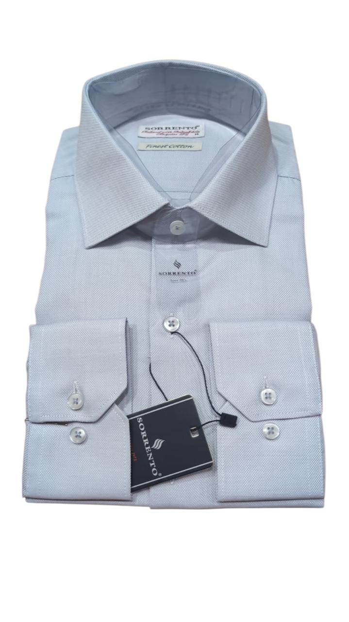 Chemise Gris Piqué