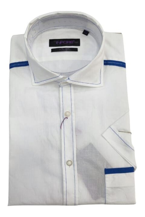 Chemise Blanche Demi Manche