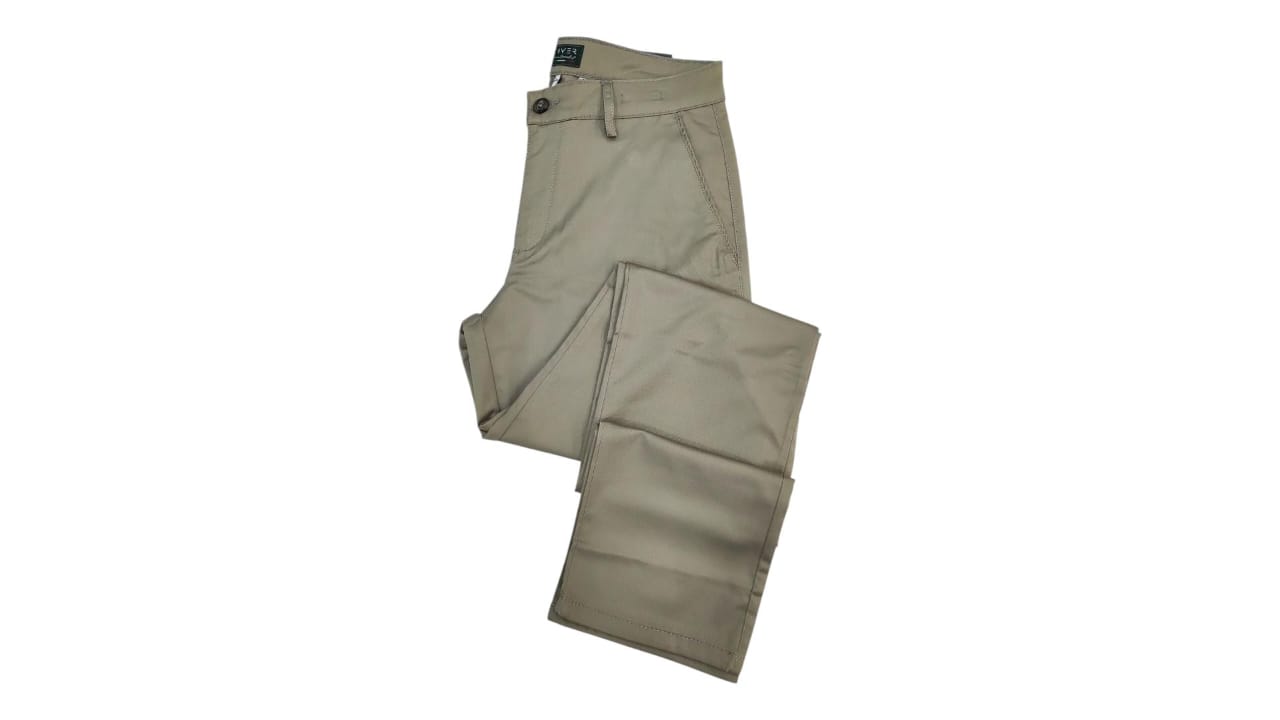 Pantalon En Toile Vert Claire
