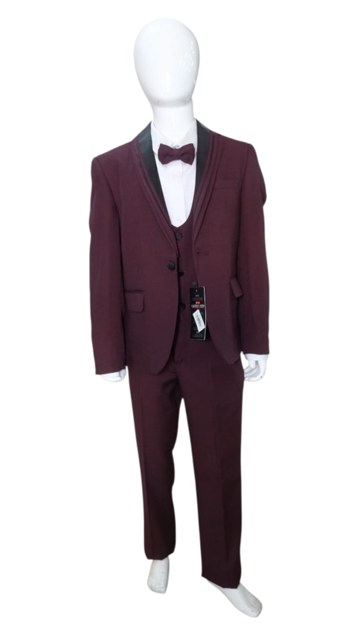 Costume Bordeaux – 3 pièces