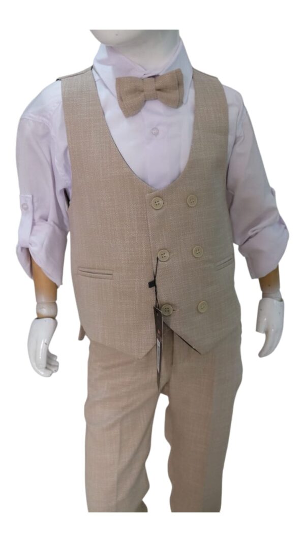 Costume Beige - 2 pièces – Image 2