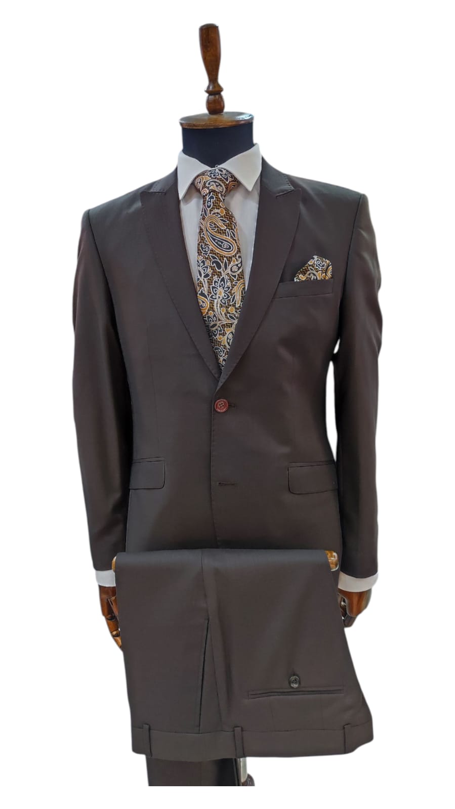 Costume Marron – 3 Pièces
