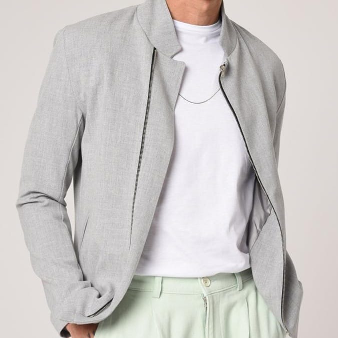 Veste Gris Claire