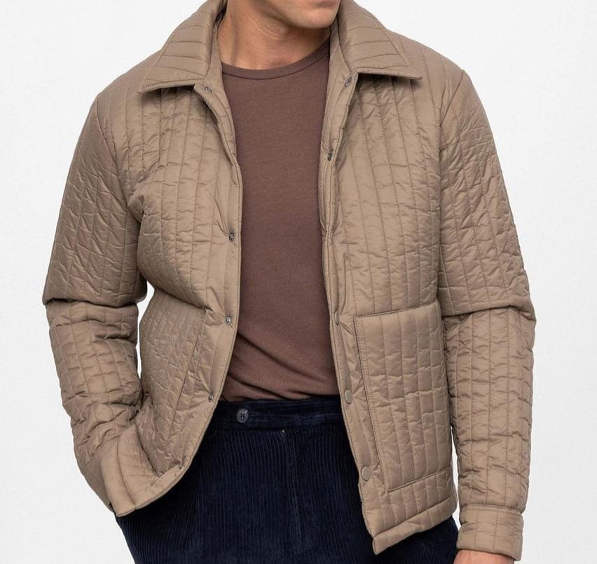 Blouson Imperméable Marron