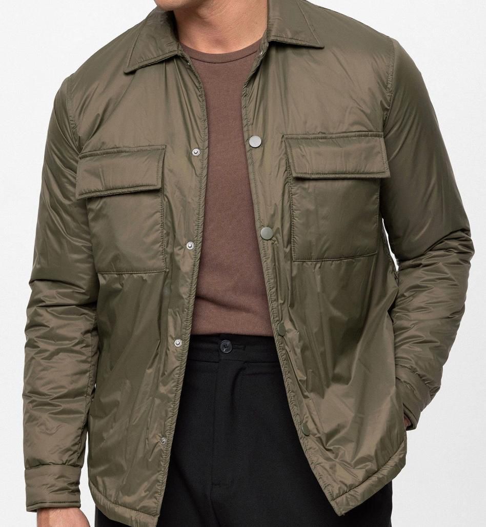 Blouson Imperméable Vert Militaire