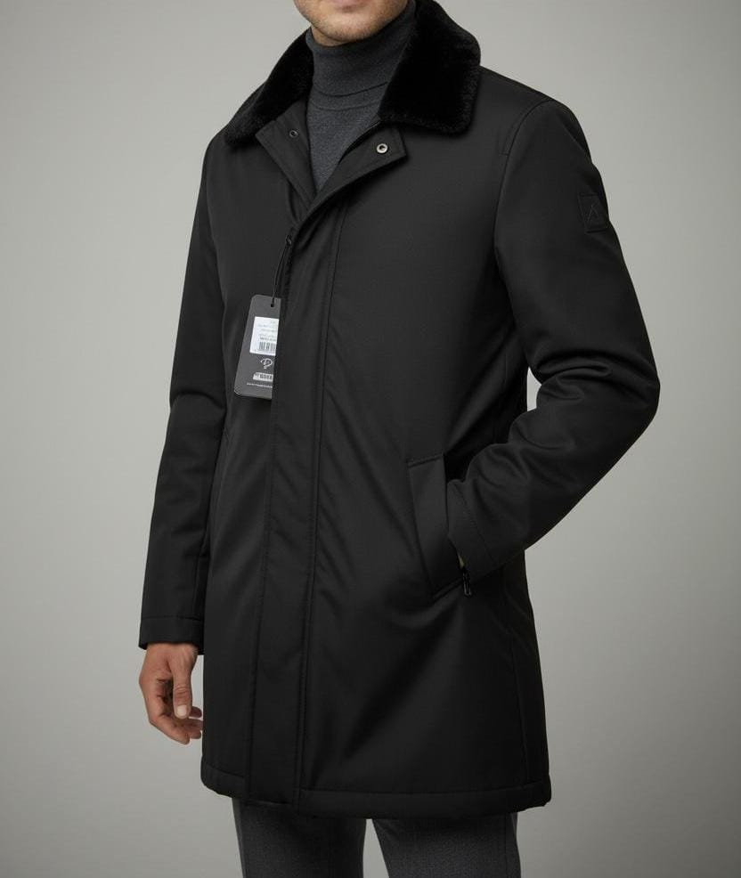 Parka Imperméable Noir