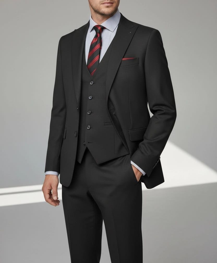 Costume Noir – 3 Pièces