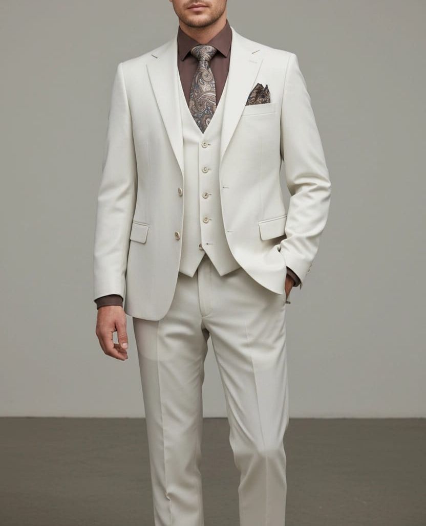 Costume Beige – 3 Pièces