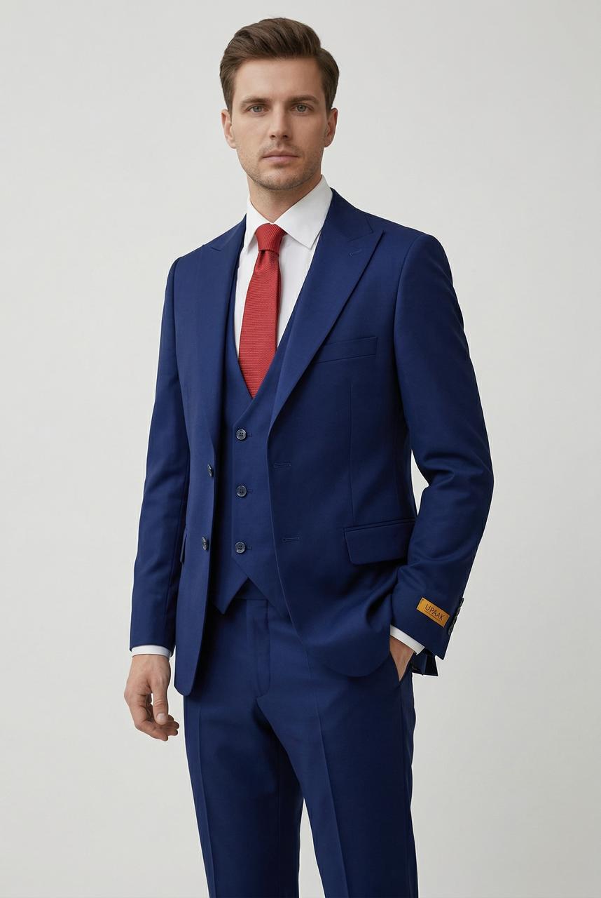 Costume Cérémonie Bleu Marine  – 3 pièces