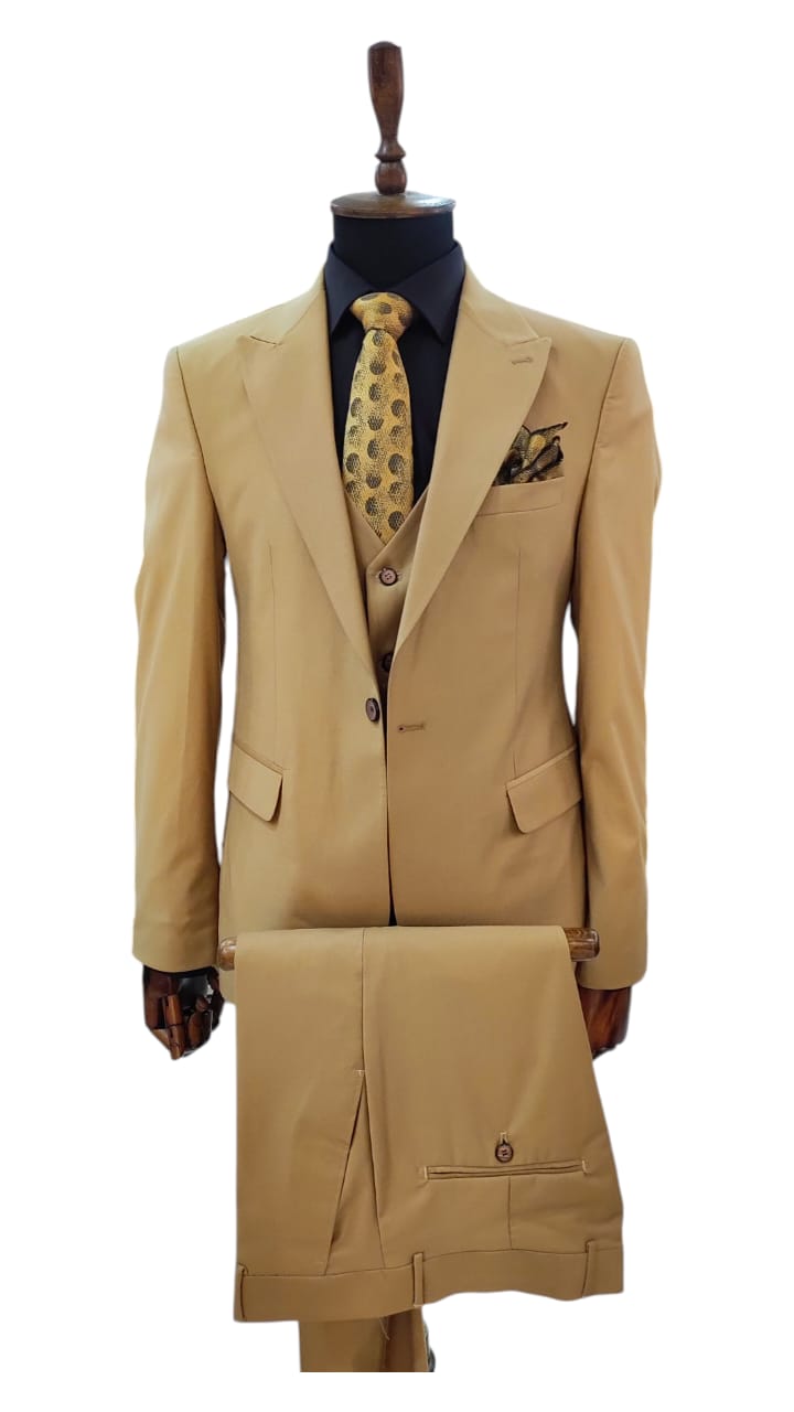 Costume Jaune – 3 Pièces